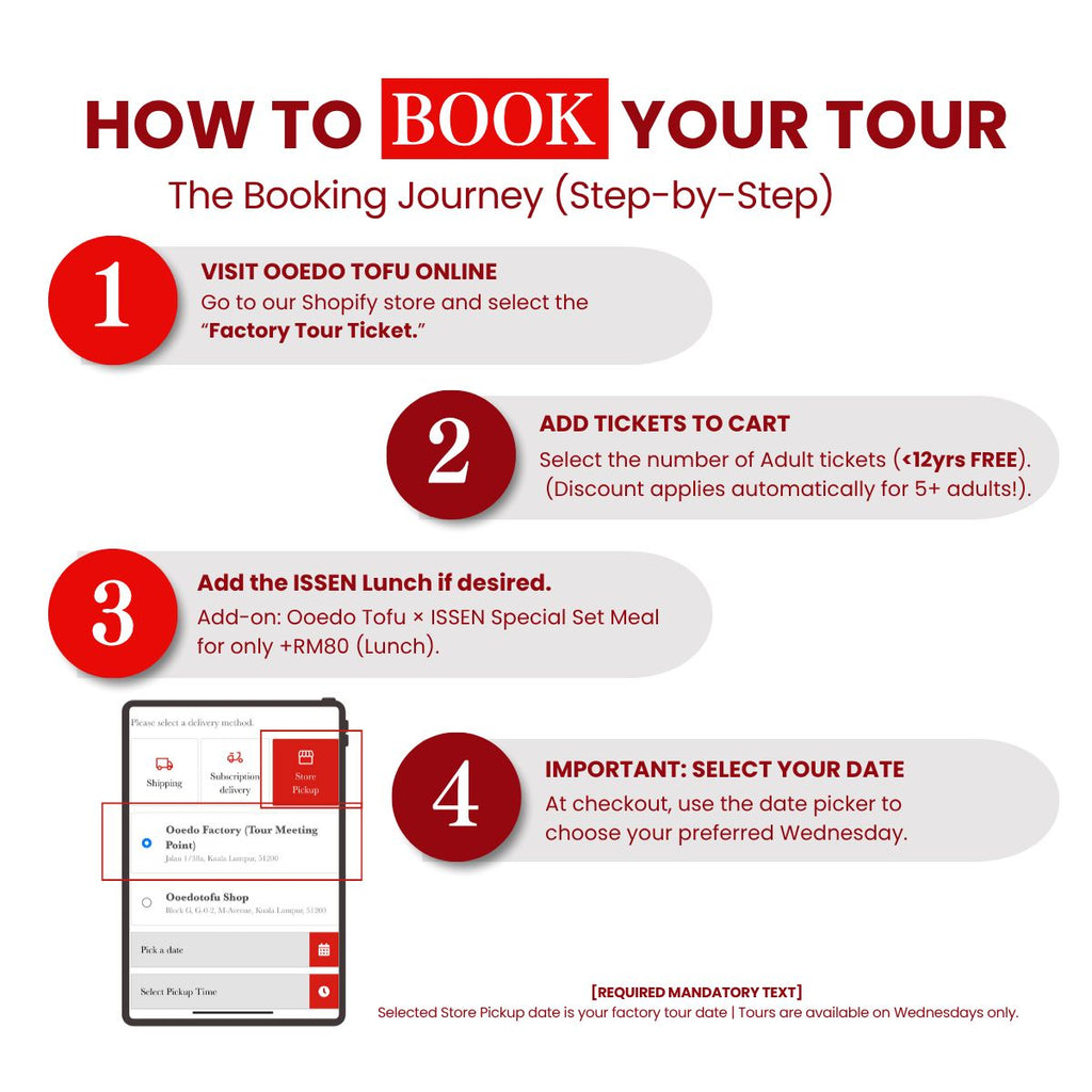 OOEDO TOFU Factory Tour Ticket